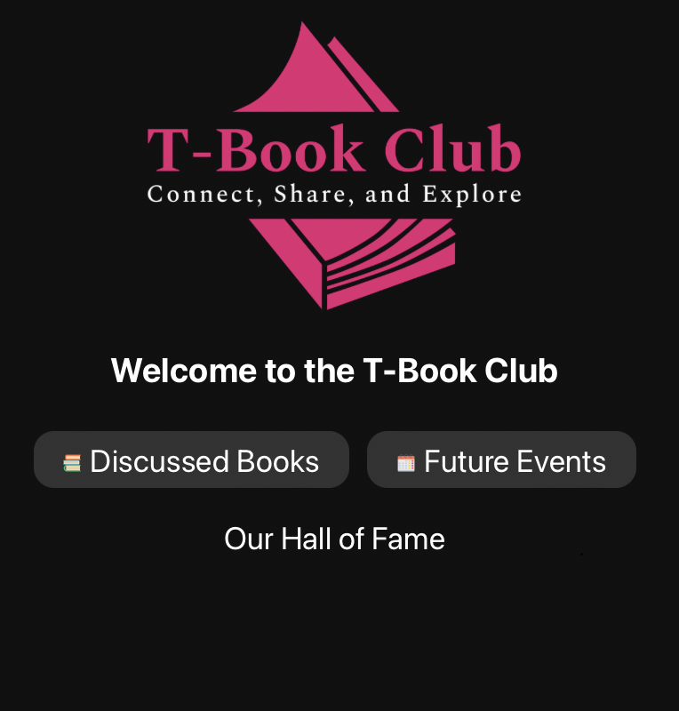 T-Book Club website