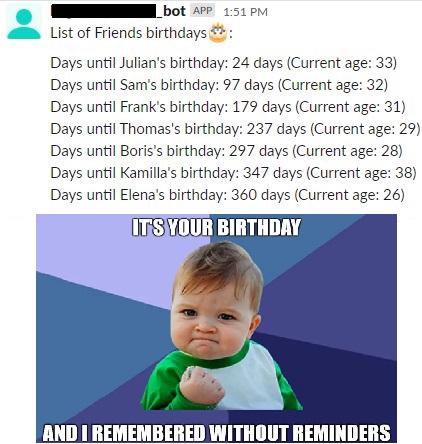 Birthday Bot